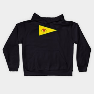 Flag star Free Kurdistan Kids Hoodie